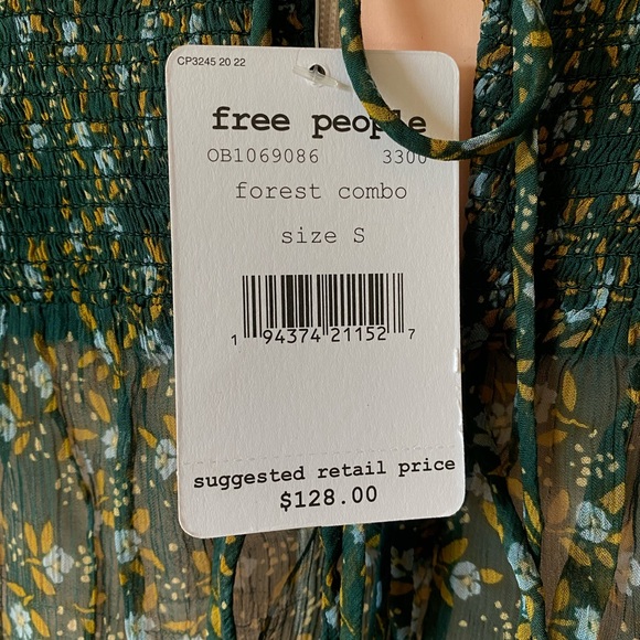 Free people green long sleeves top 💫✨🍃 - Picture 6 of 8